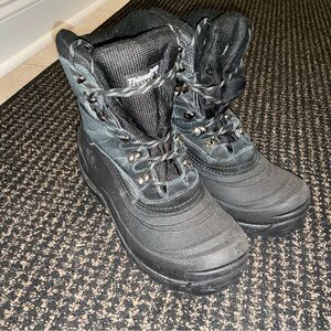 Totes Black Insulated Boots